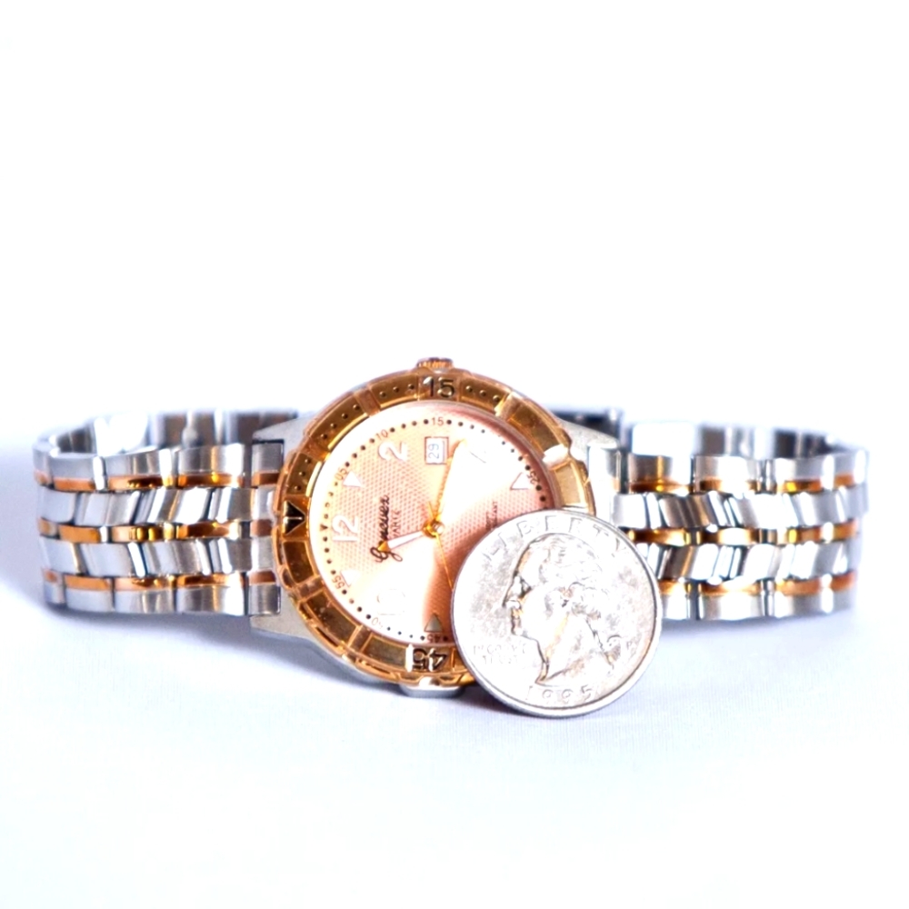 Genevex Men's Two-Tone Watch